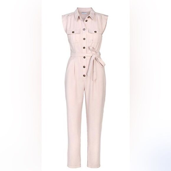 NWT Pink Greylin Haven Jumpsuit size Medium - Picture 1 of 8